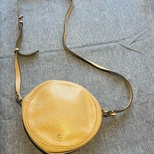 Etienne Aigner pebble grain leather cross body bag